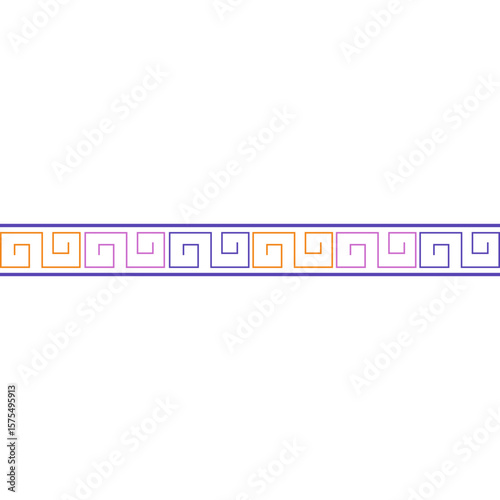 Ethnic Ornament Border