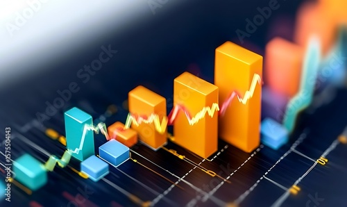 
Sector-specific economic analysis with graphs showing upward trends, reflecting prosperity and positive market movements. Visualizing Sector-Specific Economic Growth


