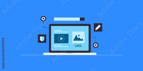 Visual editing tools and configuration settings with a secure, adaptive CMS.