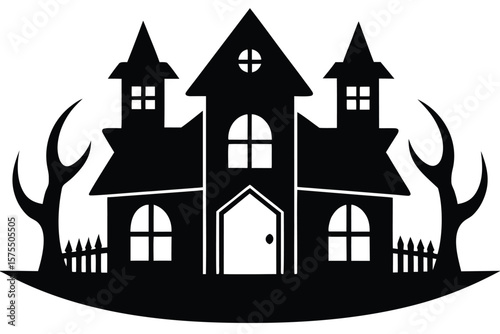 castle in the night