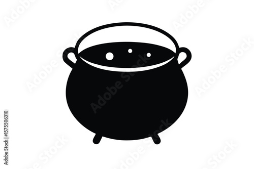 cauldron vector icon
