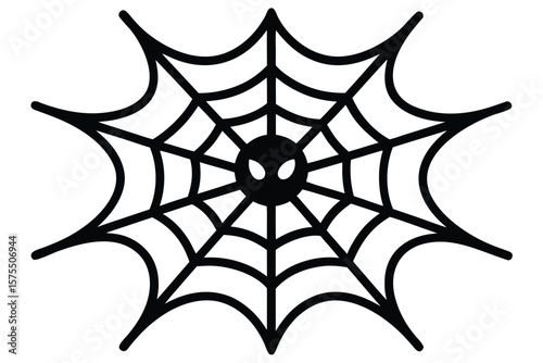 spider and web