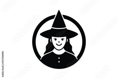 witch on a broom