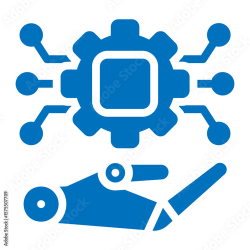Robotic process icon