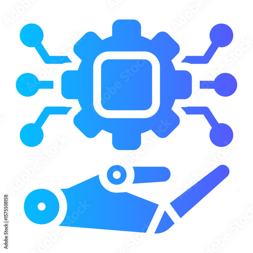 Robotic process icon