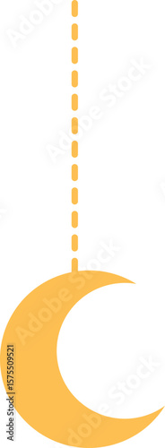 Moon decoration