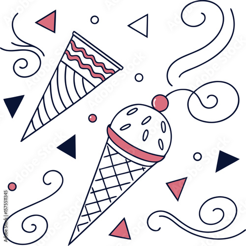 A royal flush of playing cards creates a winning seamless pattern, perfect for any casino game background