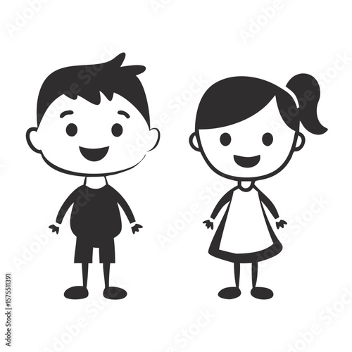 anime image vector set
