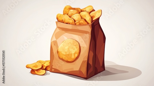 Wallpaper Mural snack bag without logo Torontodigital.ca