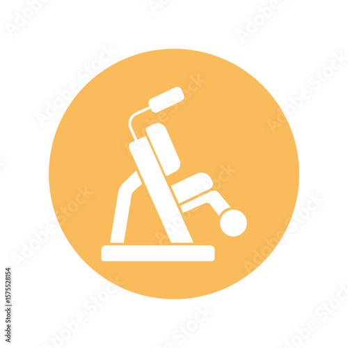 Ab crunch Vector Icon which can easily modify or edit