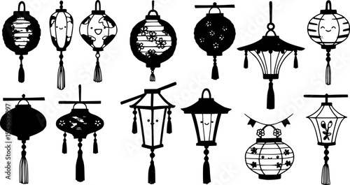 Japanese lantern doodle
