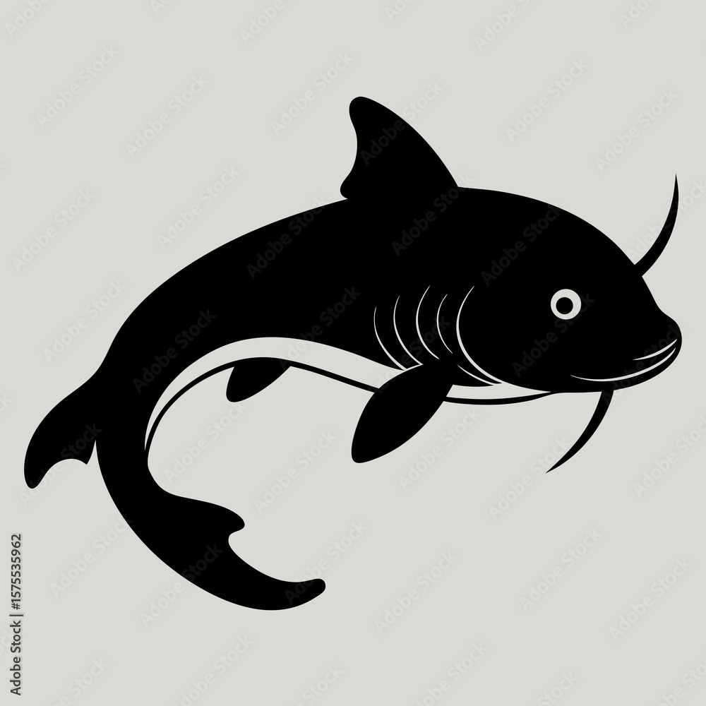 Fototapeta premium vector illustration of fish