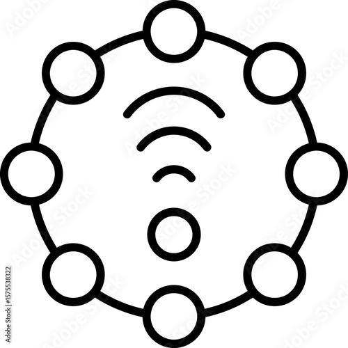 GridLink Solutions Icon Vector Element 