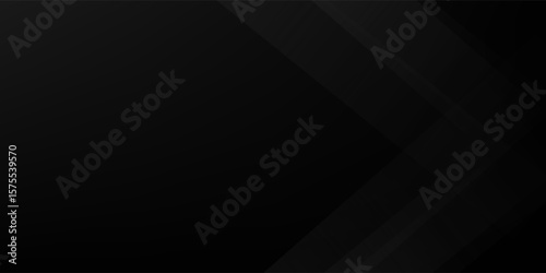 Black abstract background. Elegant dark diagonal shape elements. vector eps 10