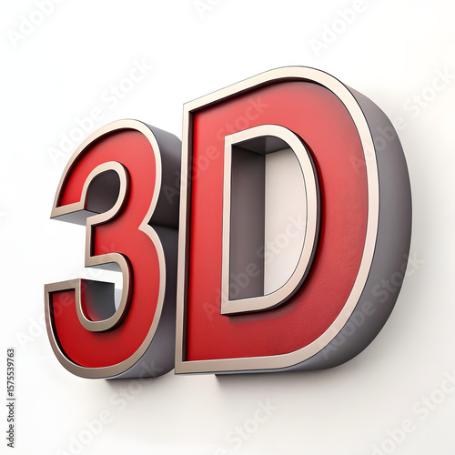 Vibrant 3D logo Design