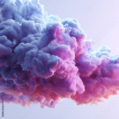 Colorful Smoke Cloud 