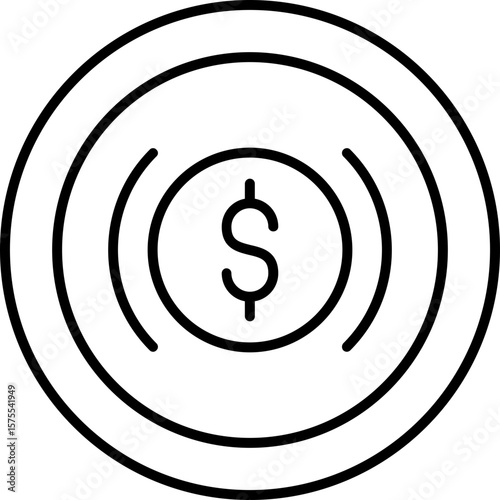 USDC Icon Vector Element