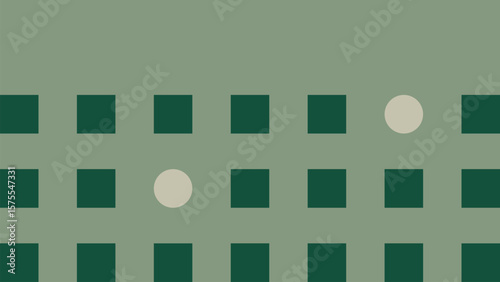 Retro loops and blocks abstract background