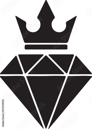Black Star of David icon illustration design concept