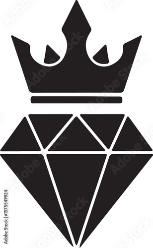 Black and white Star of David shield icon illustration vector design