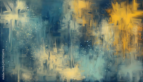 Wallpaper Mural Expressive Blue and Yellow Abstract Painted Texture.
Modern Art Background for Creative and Dynamic Brands.
Abstract Seascape or Sky Painting with Energetic Strokes.
 Torontodigital.ca