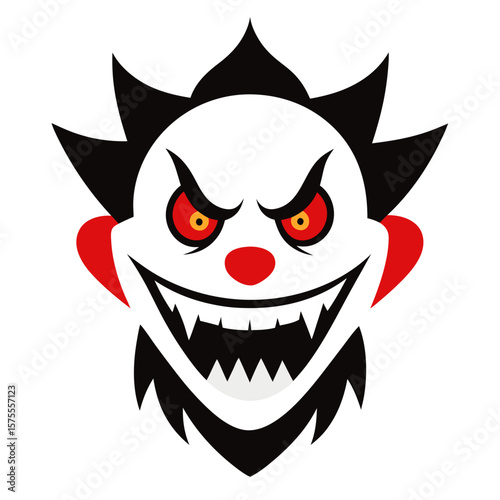 red devil face