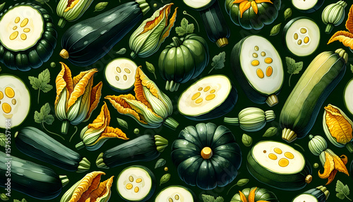 Wallpaper Mural Lush Pansy Flower and Green Leaf Seamless Wallpaper.
Vibrant Botanical Background with Purple Violets.
Dramatic Floral and Leaf Pattern for Feature Walls.
 Torontodigital.ca