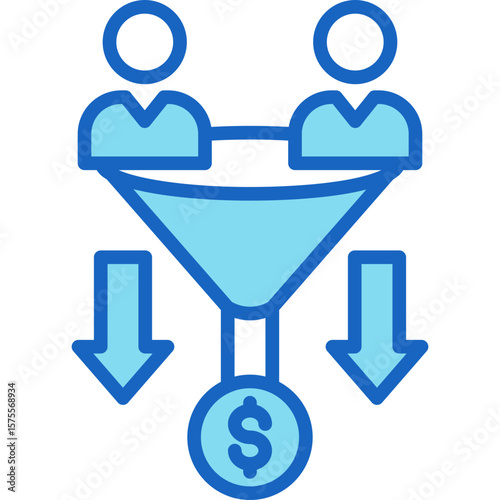 Sales Funnel Icon