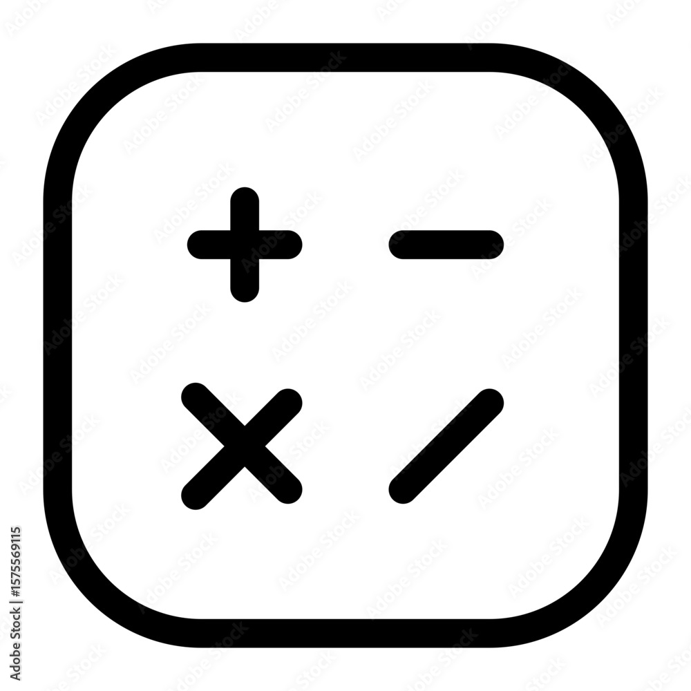 Obraz premium Zoom Function Symbol in Clean White Background for Design Usability