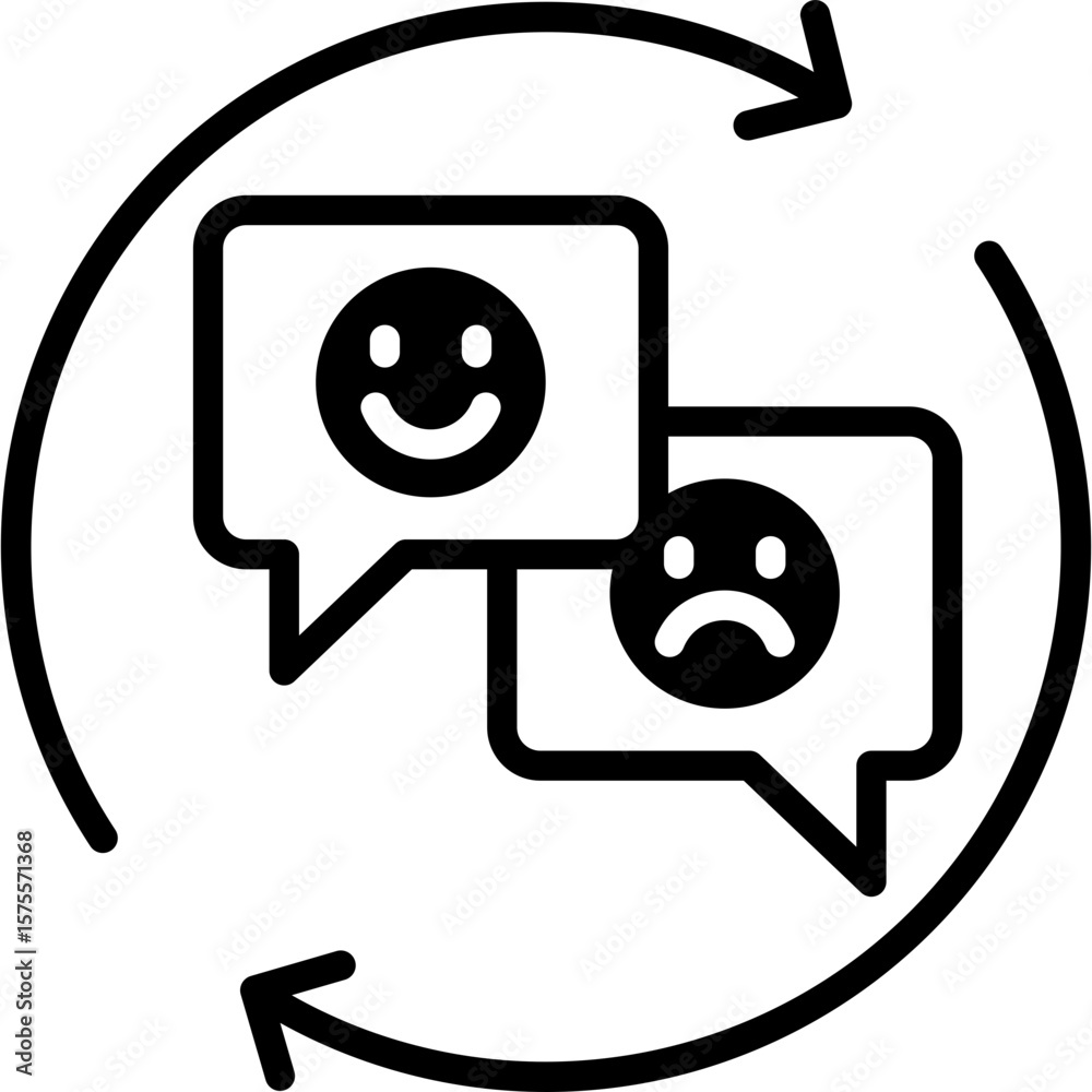 Naklejka premium Feedback Icon