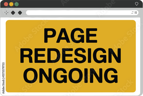 page redesign ongoing
