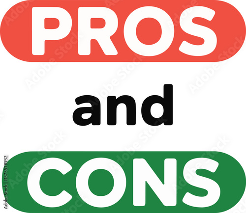 pros and cons.