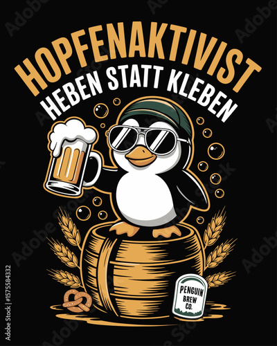 Funny Beer Quote vector illustration