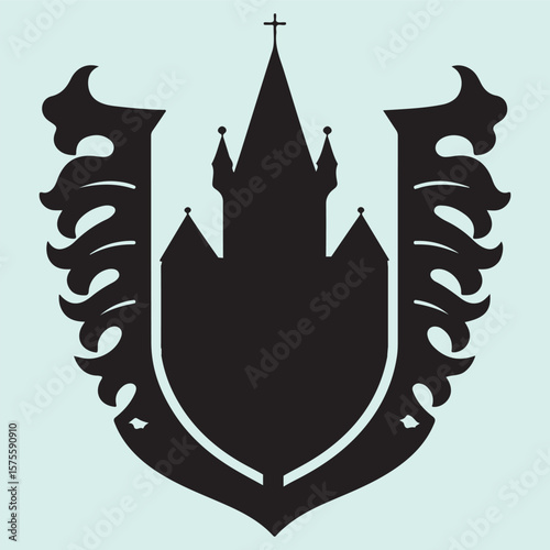 Bremen Coat of Arms Silhouette