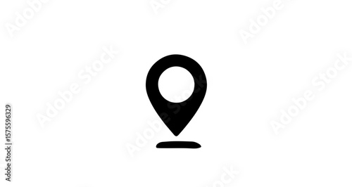 Abstract Minimalist Background with Solid Black Color for Subdued Themes