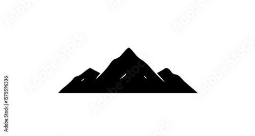 Abstract minimalist background design with pure black color canvas design