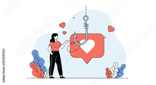 Online social media likes hooked digital marketing danger user engagement trap deception