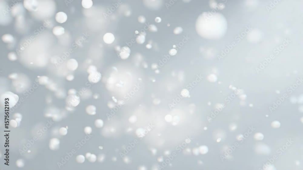 Silver bokeh background 