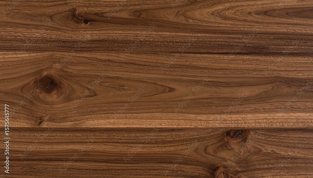 Fototapeta premium Dark brown wood grain texture