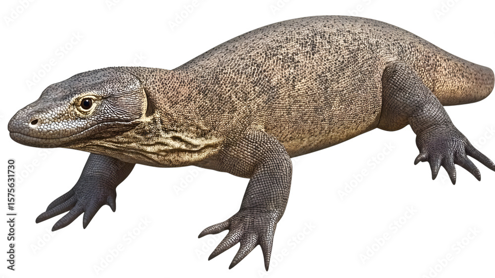 Obraz premium Exploring the komodo dragon habitat behavior and conservation efforts in indonesia