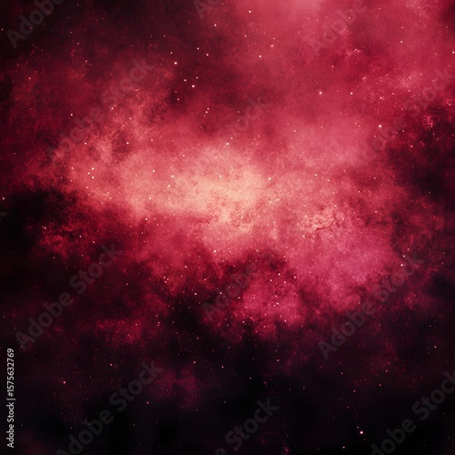 Red Nebula Cosmic Background, Stellar Space Galaxy