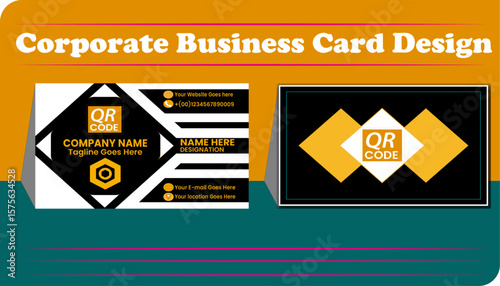 Corporate Business Card Design for Online & Offline Promotion