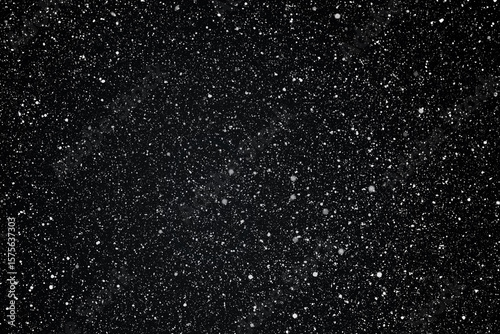Fototapeta Naklejka Na Ścianę i Meble -  Space star shape sky night background, black starry cosmos abstract pattern dark blue science, textile cosmic galaxy astronomy decoration fantasy wallpaper landscape.