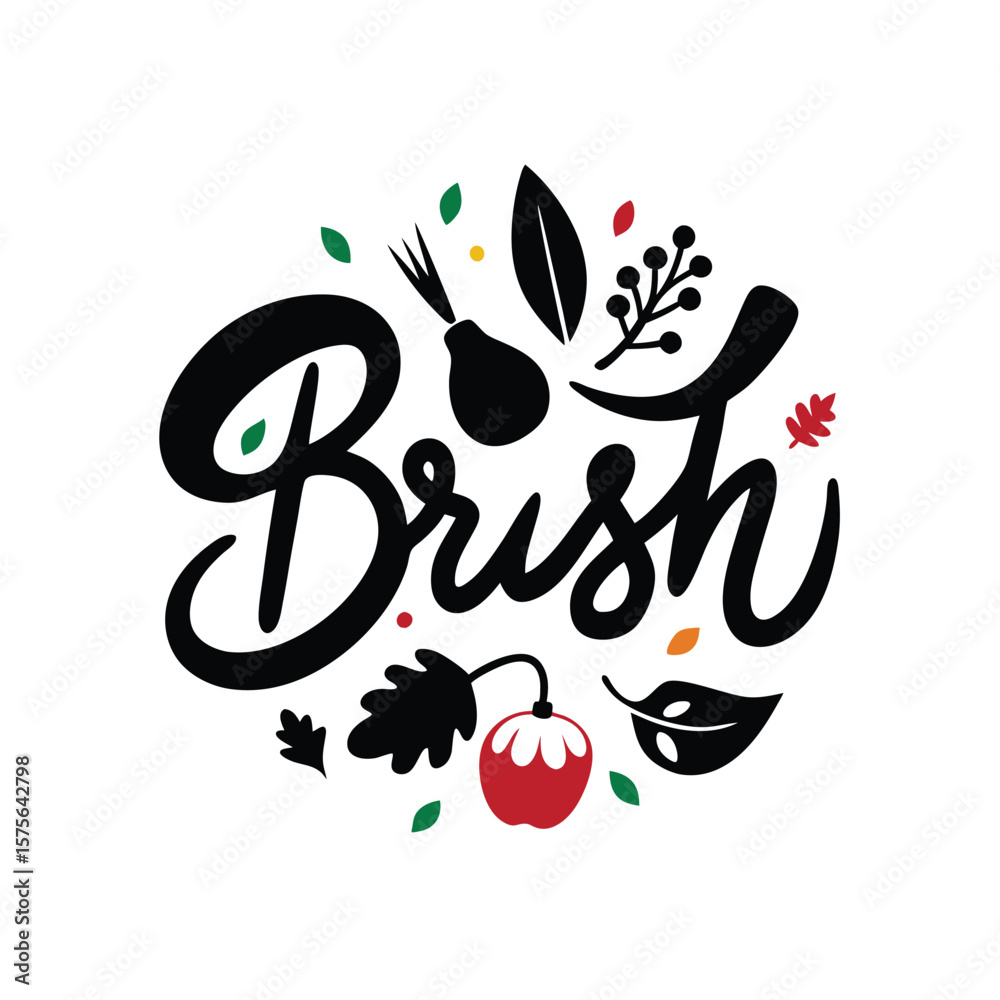 Obraz premium Autumn brush