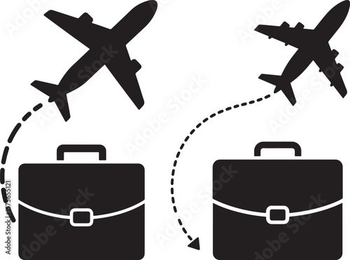 Business Trip Silhouette