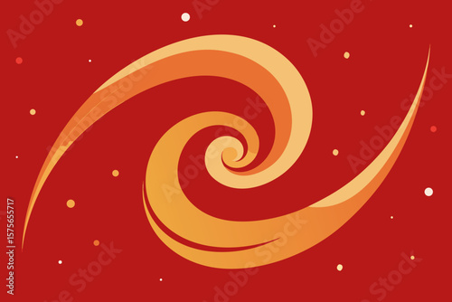 abstract spiral background