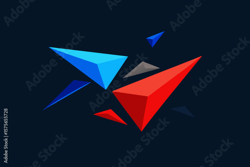 abstract geometric background