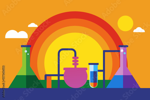 vector illustration of an abstract background