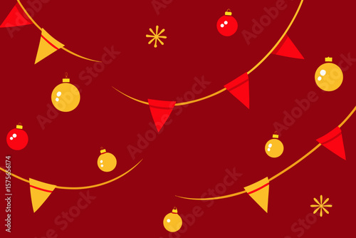 red christmas background