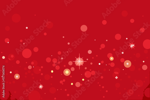 christmas background with snowflakes
